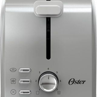 Oster 2-Slice Toaster with Extra Wide Slots Stainless Steel